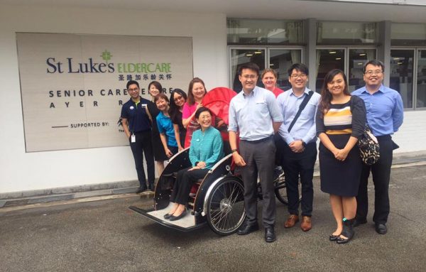 Agency for Integrated Care's visit to St Luke's ElderCare Ayer Rajah Centre