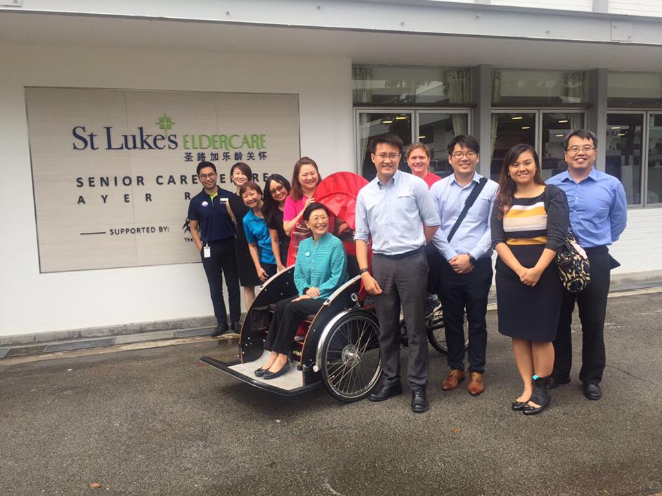 Agency for Integrated Care's visit to St Luke's ElderCare Ayer Rajah Centre